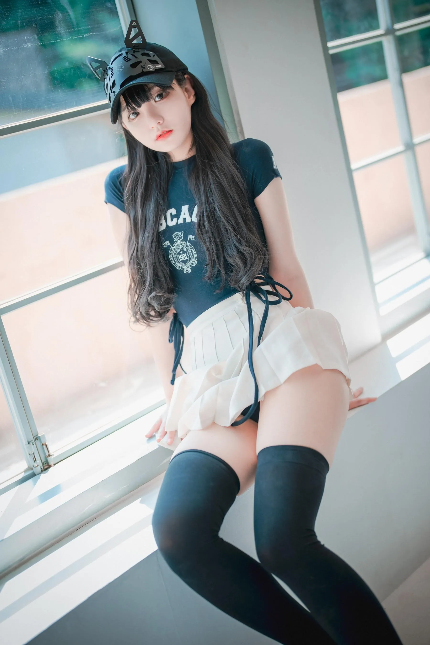 Jenny 정제니 – NO.32 Classic Athletic Girl in Navy Blue [71P]插图6